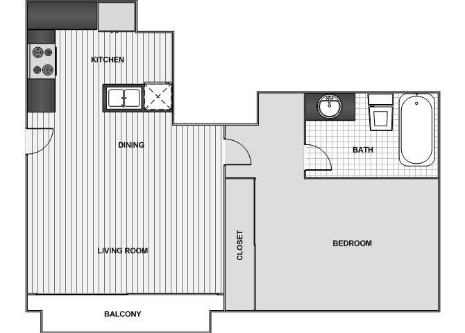 Suite A Floorplan